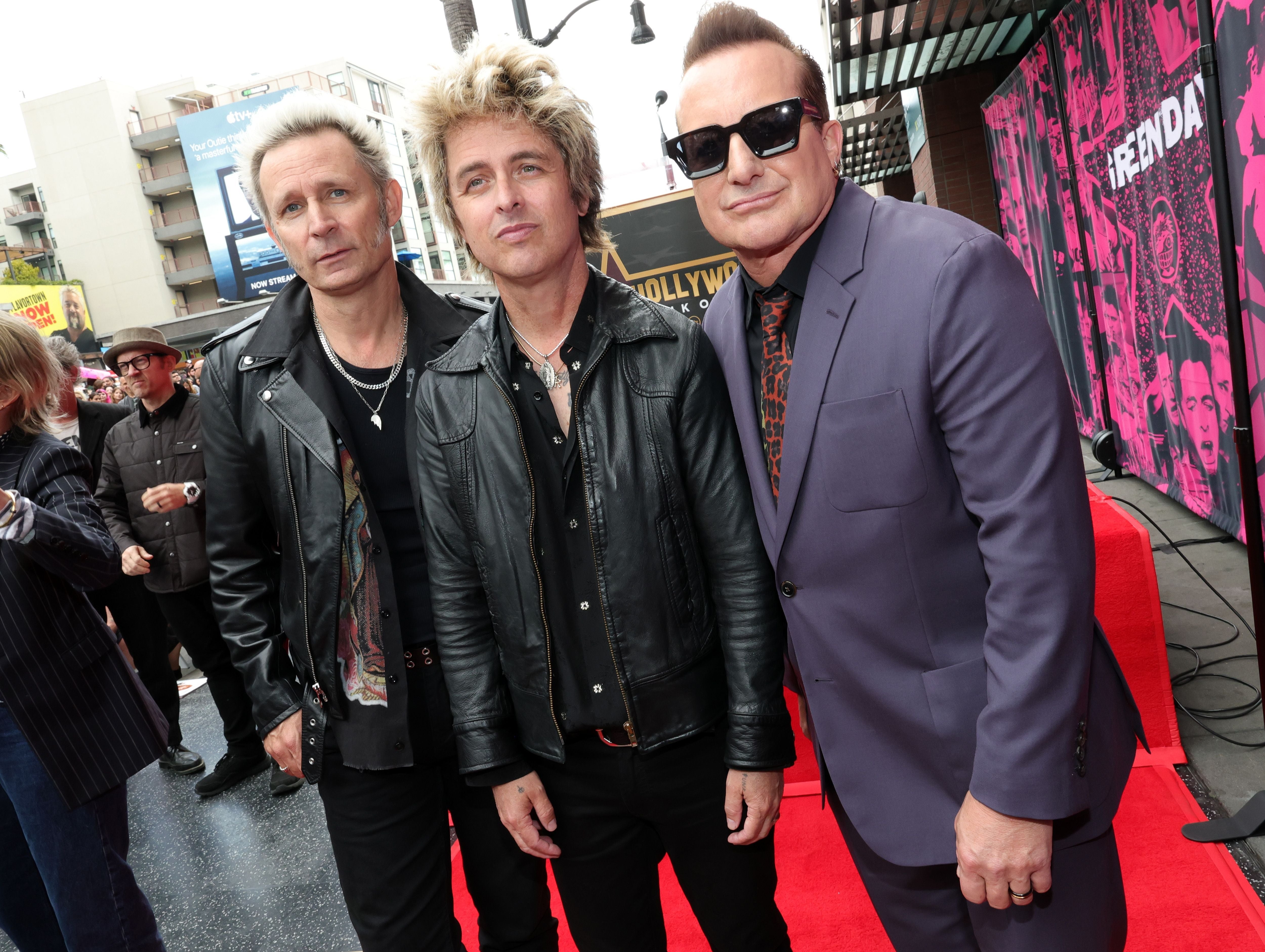Green Day at the Hollywood Walk of Fame