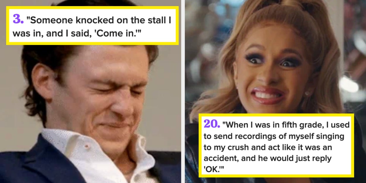 27 Embarrassing Stories That Keep People Up At Night
