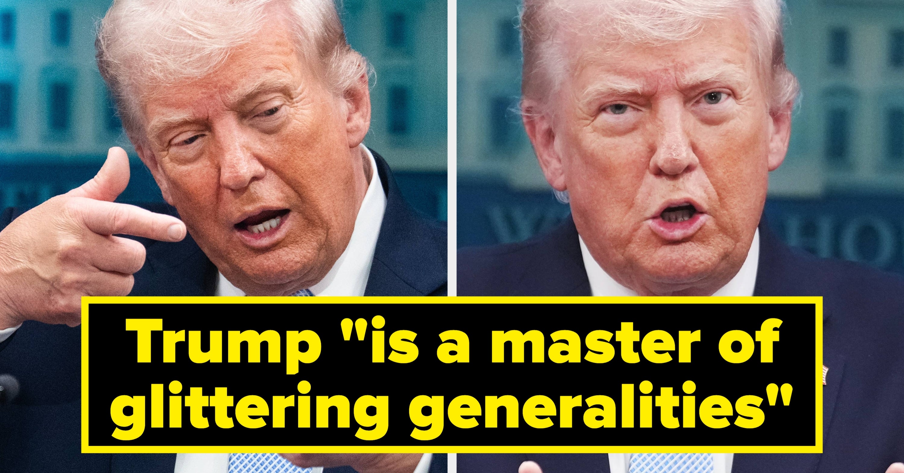 Experts Say Trump Keeps Using This 1 "Dangerous" Propaganda Technique With The Iran War