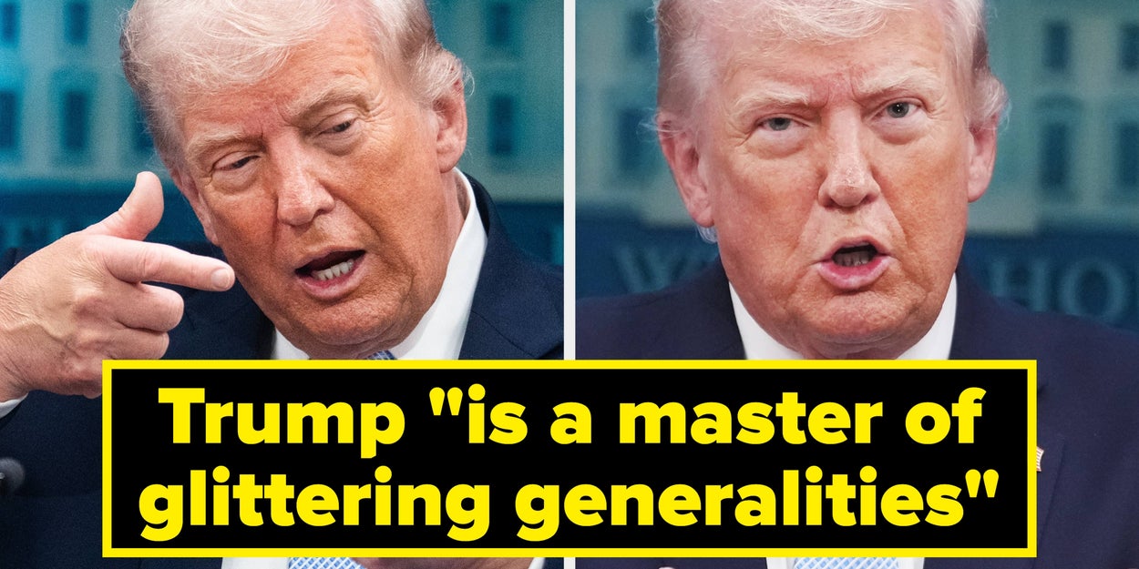 Trump Keeps Using This Propaganda Technique With The Iran War, Experts Say
