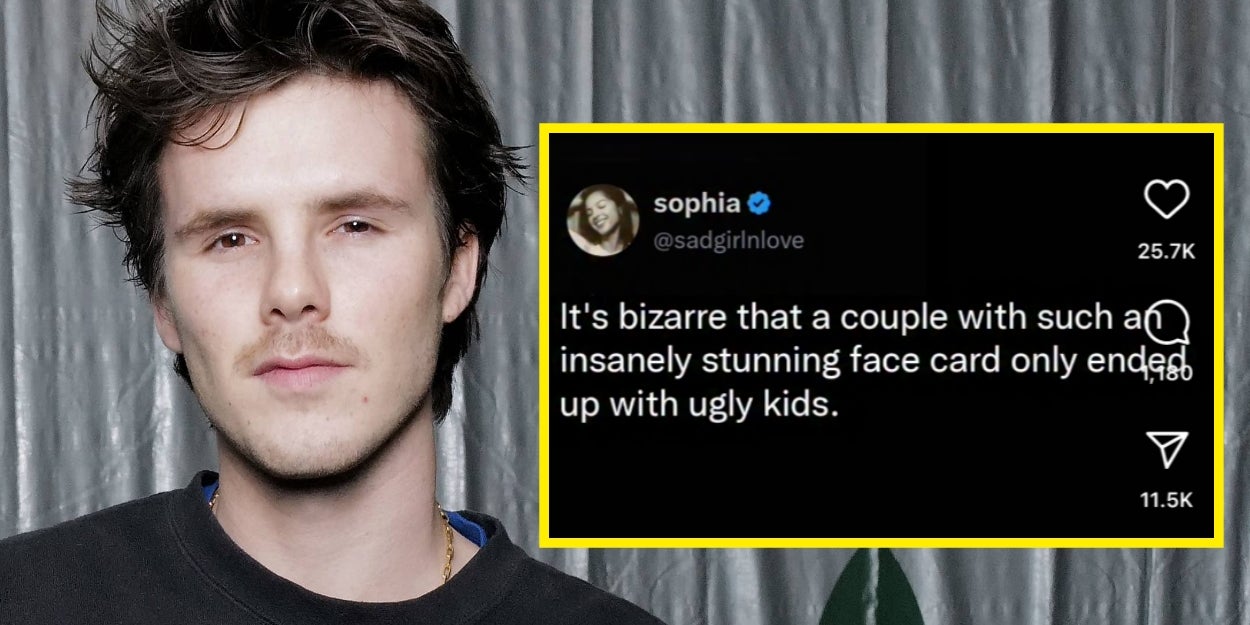 Cruz Beckham Responds To Post Calling Beckham Kids Ugly