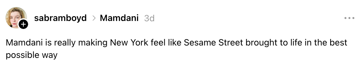Kommentar som sier: