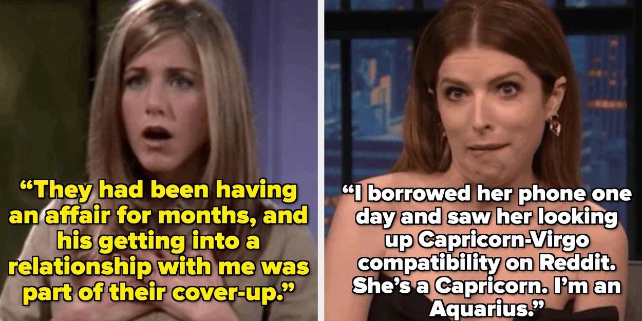 13 People Whose Partners Cheated With Friends