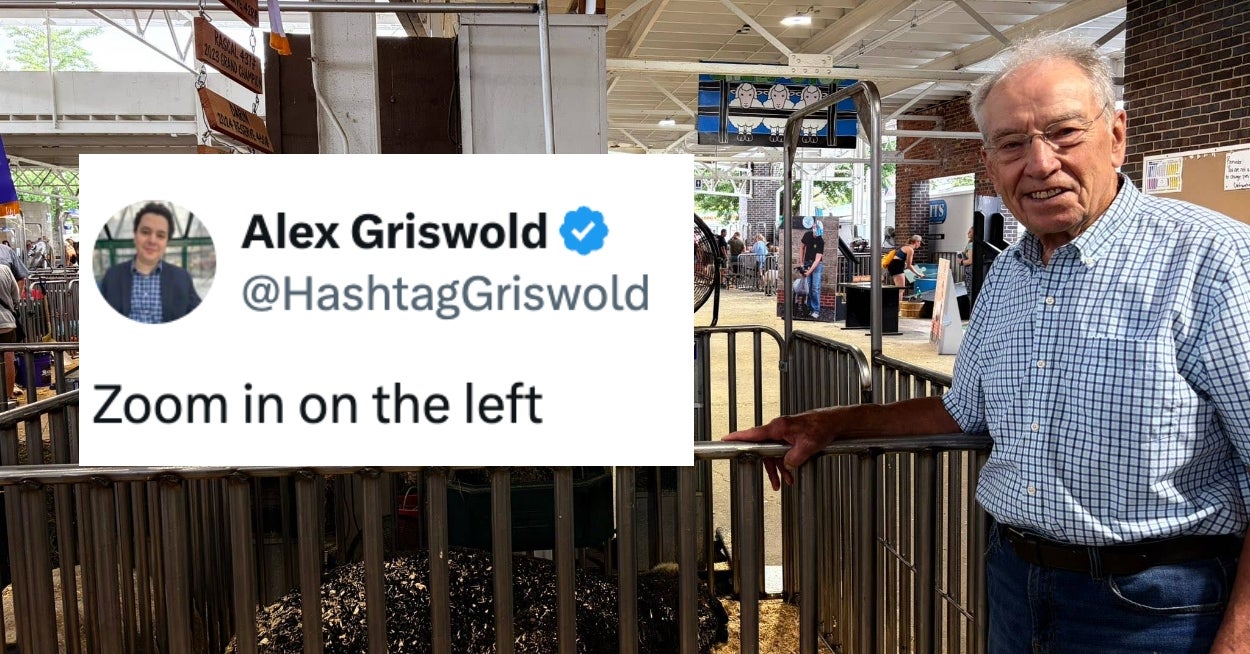 Chuck Grassley's State Fair Tweet Gone Wrong