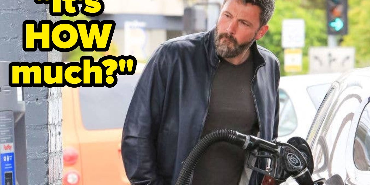 Celebs Pumping Gas And Stressing About The Cost Like Us