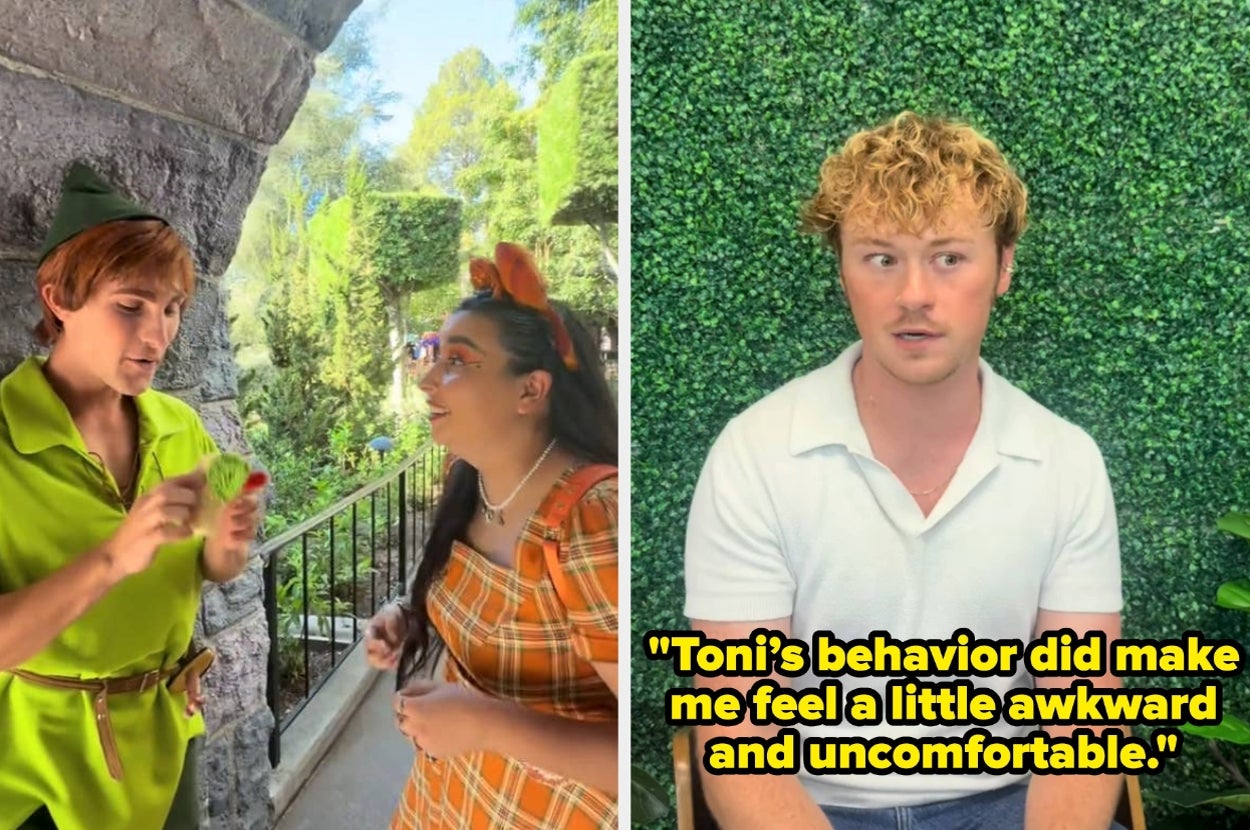 An Ex Peter Pan Performer Has Shared His Genuinely Harrowing Experience With “Another Stalker” At Disneyland After A TikToker’s Interactions With Him Went Viral