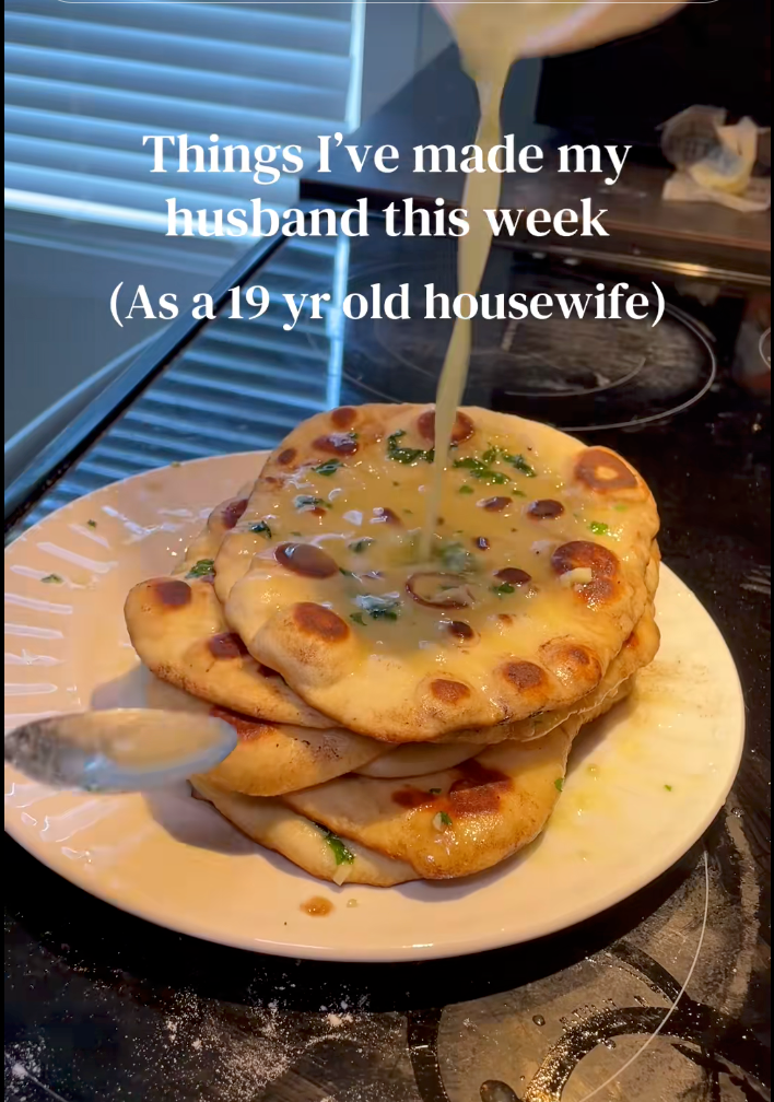  "Things I’ve made my husband this week (As a 19 yr old housewife)."