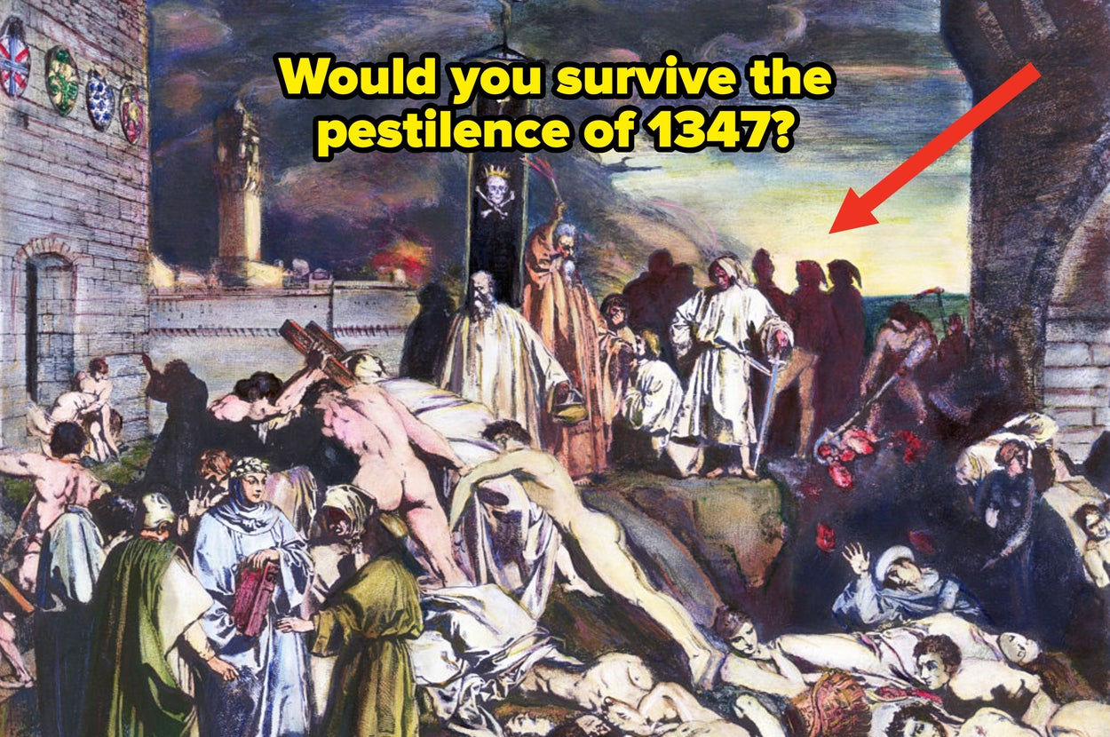 Could You Survive 1347 Without Catching The Plague? 95% Can't