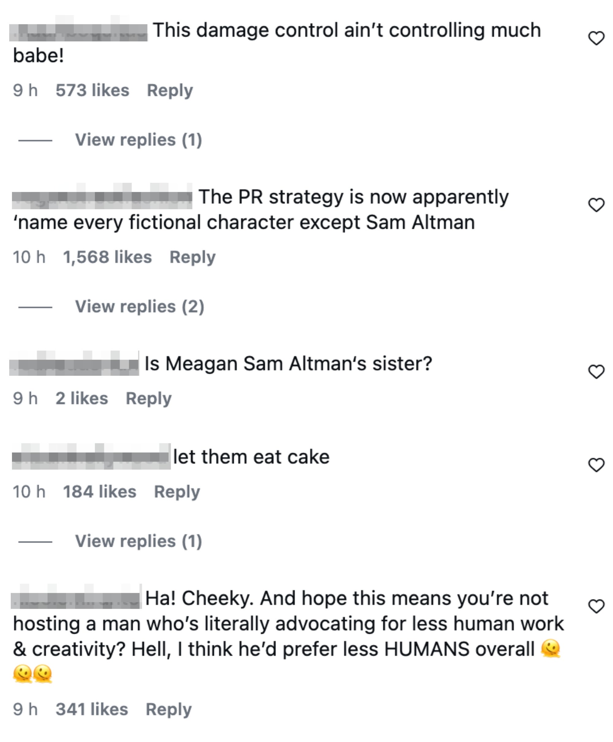Instagram-kommentarer skremmer om en mislykket PR-strategi