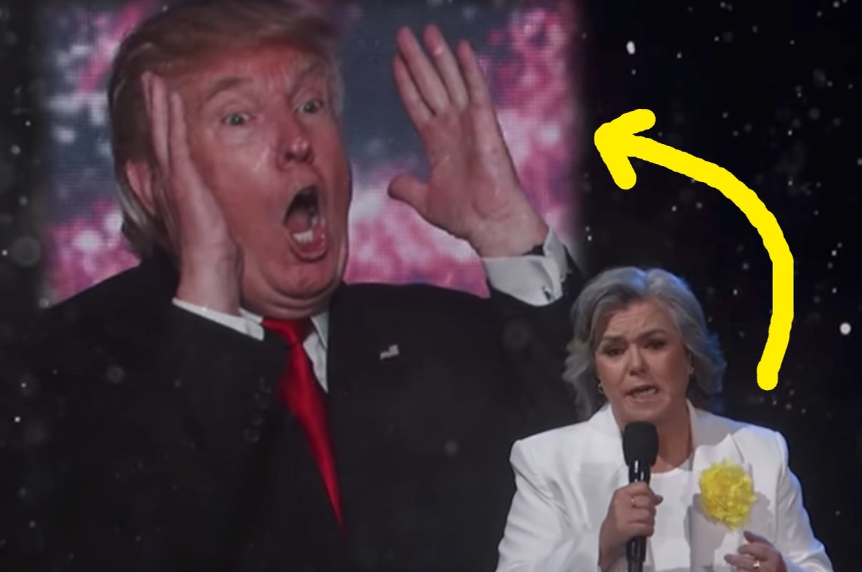 Rosie O'Donnell Gave Trump 1 Final F.U. On "Kimmel," And It's A Keeper