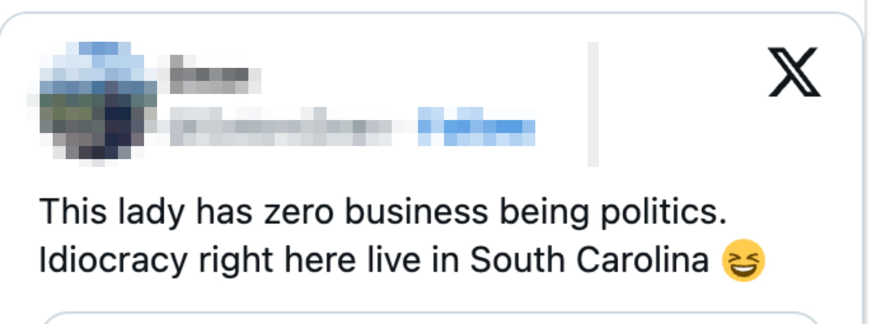 Tweet fra brukeren Sean: