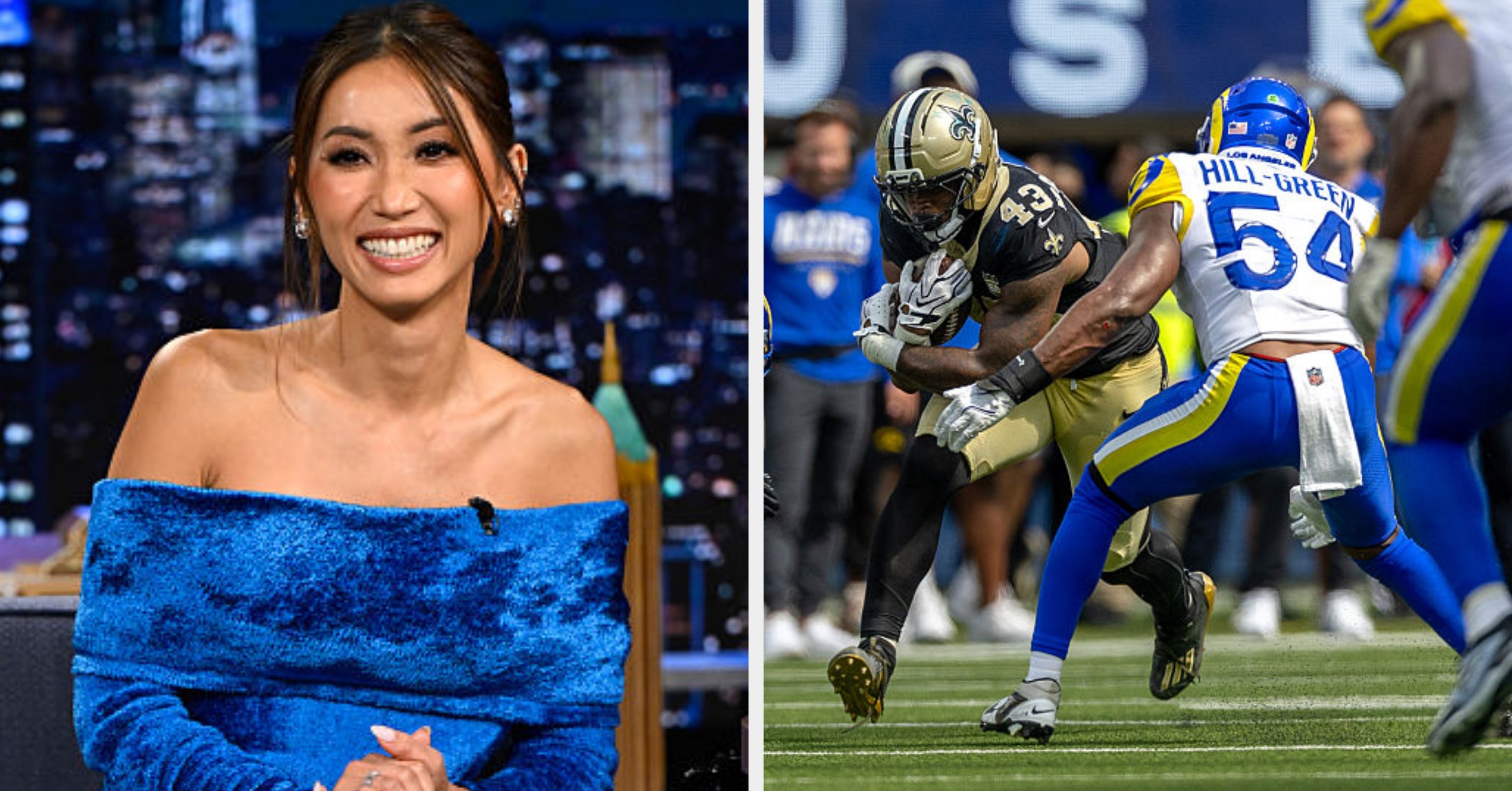 Brenda Song Debuts As NFL Color Analyst