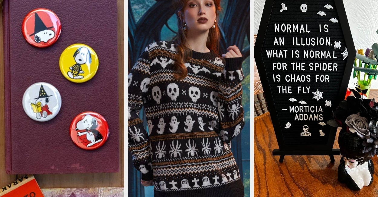 Every Day Is One More Closer To Halloween, So Here Are 31 Products To Start Celebrating