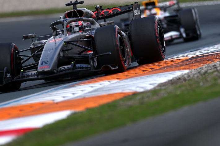 F1第12戦オランダGP決勝レースでのニコ・ヒュルケンベルグ