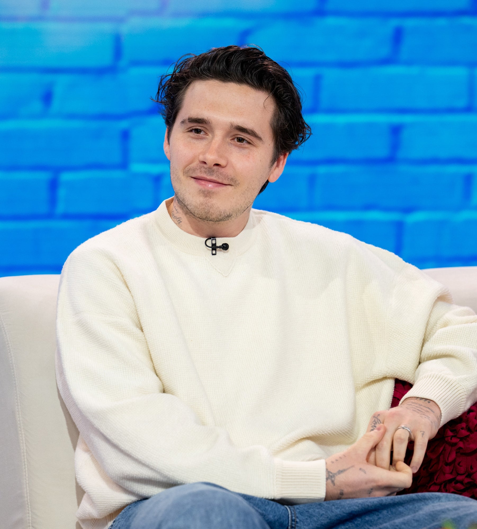 Brooklyn on a talk show