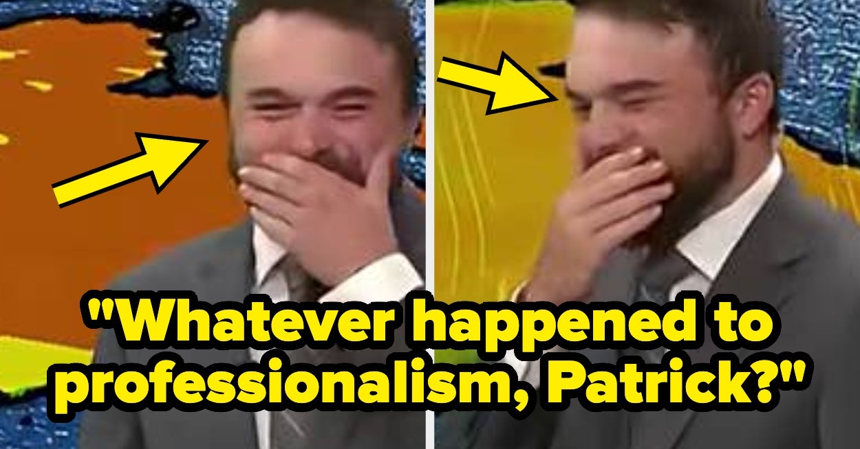 This Weatherman Literally Could Not Stop Laughing As Chaos Unfolded On Air