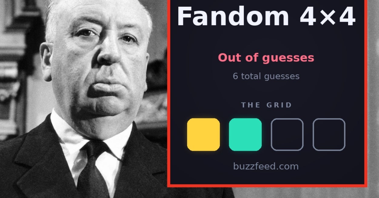 Today’s Fandom 4x4 Is Short, Sneaky, And Way Harder Than It Looks