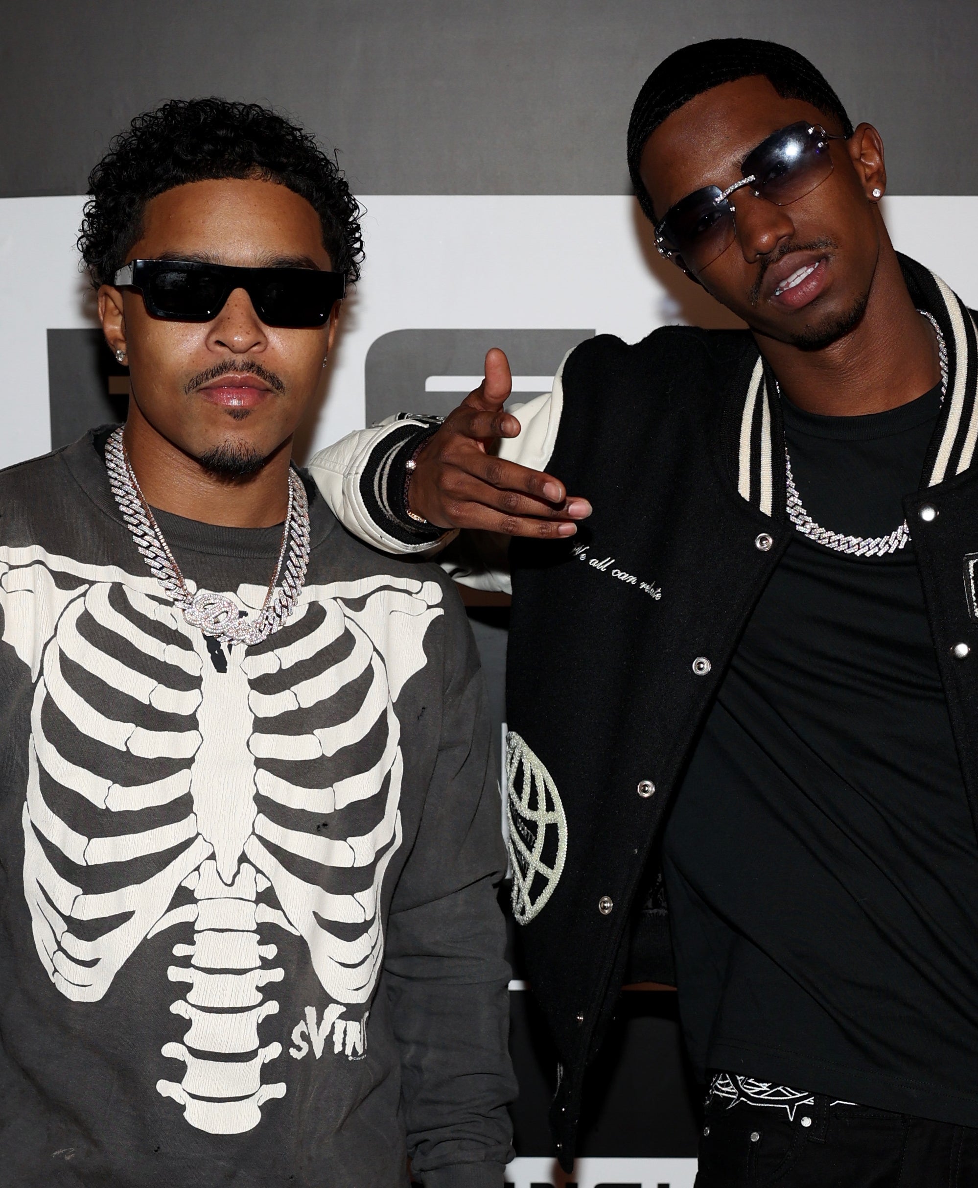 Justin Combs og Christian Combs på et arrangement