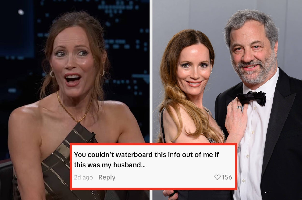 Leslie Mann Explained Why Her Husband, Judd Apatow, Purposely Gains Weight On Ozempic, And People Are Baffled