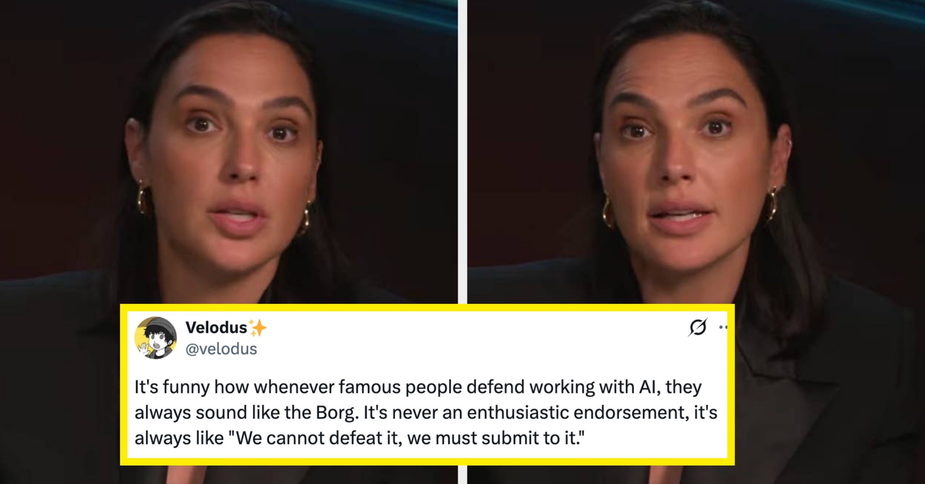 Gal Gadot Is Being Dragged For Her Comments About AI, And It’s Not A Good Look