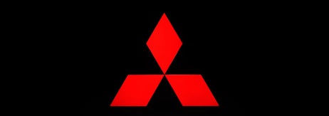 三菱自動車のロゴ（時事通信フォト）