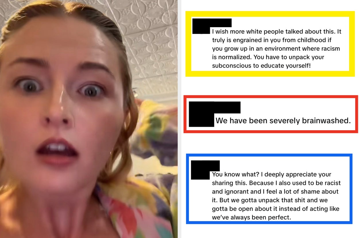 "I Wish More White People Talked About This": People Are Applauding This TikToker For Her Refreshing Honesty About Growing Up Racist