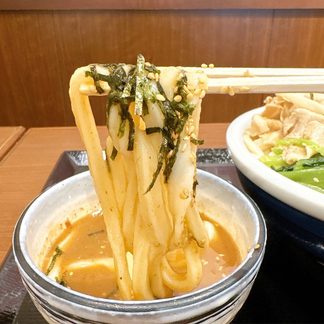 丸亀製麺「濃厚魚介豚つけ汁うどん」は3玉まで同一価格！味や