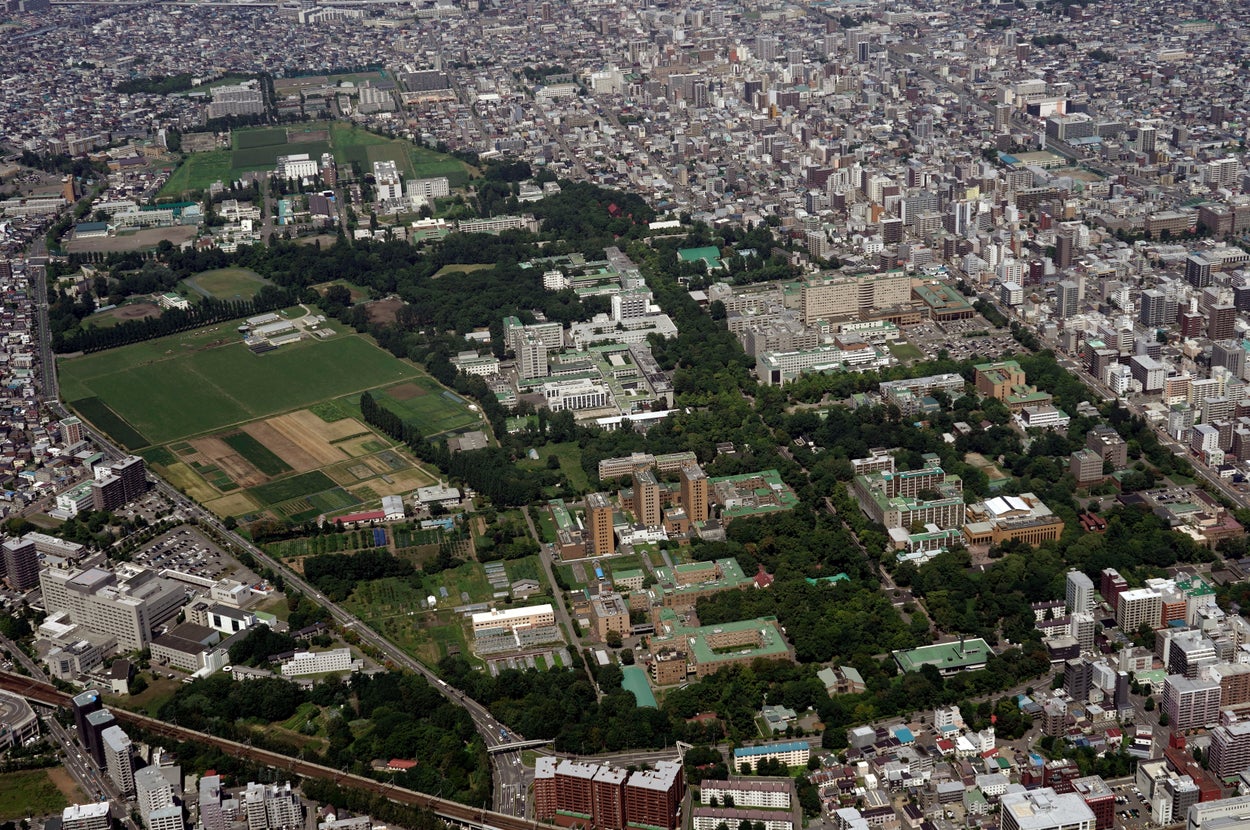 北海道大学（時事通信フォト）