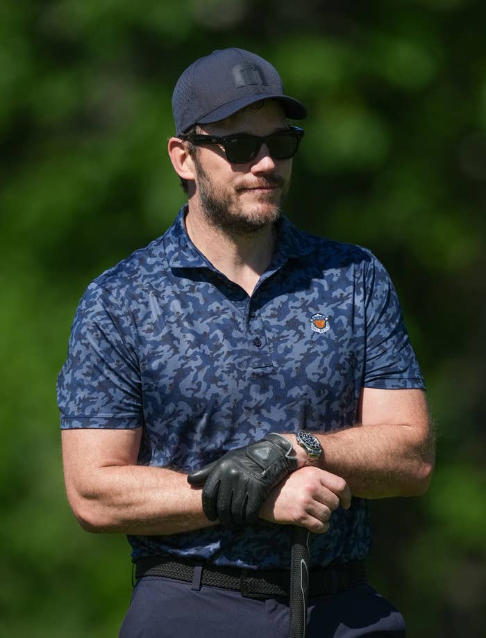 Chris Pratt outdoors