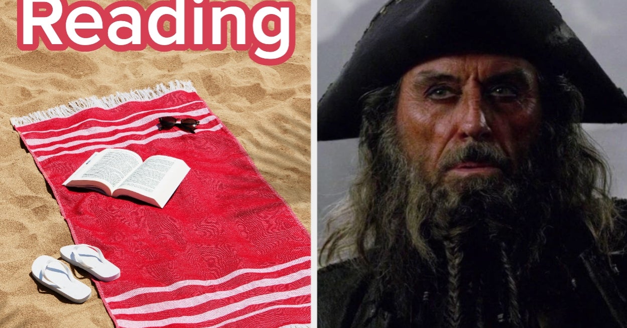 Plan Your Dream Beach Day And I'll Tell You Which Famous Pirate You Are