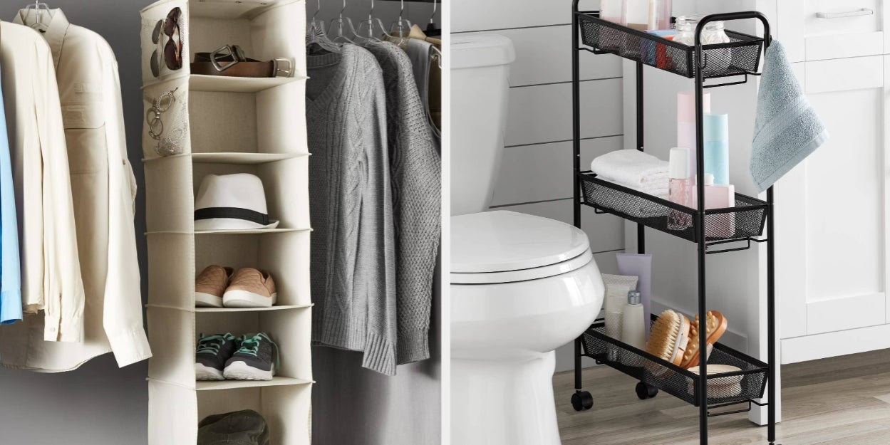 28 Organizers From Walmart That'll Help You Banish Your Junk Piles