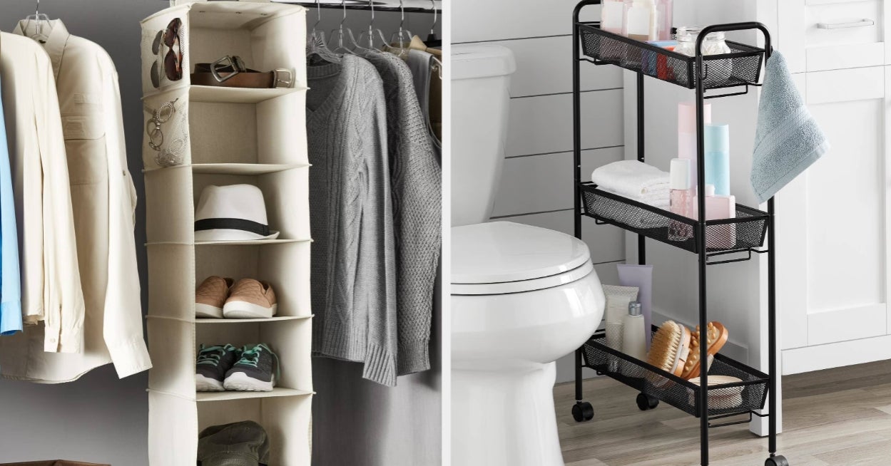 28 Organizers From Walmart That'll Help You Banish Your Junk Piles