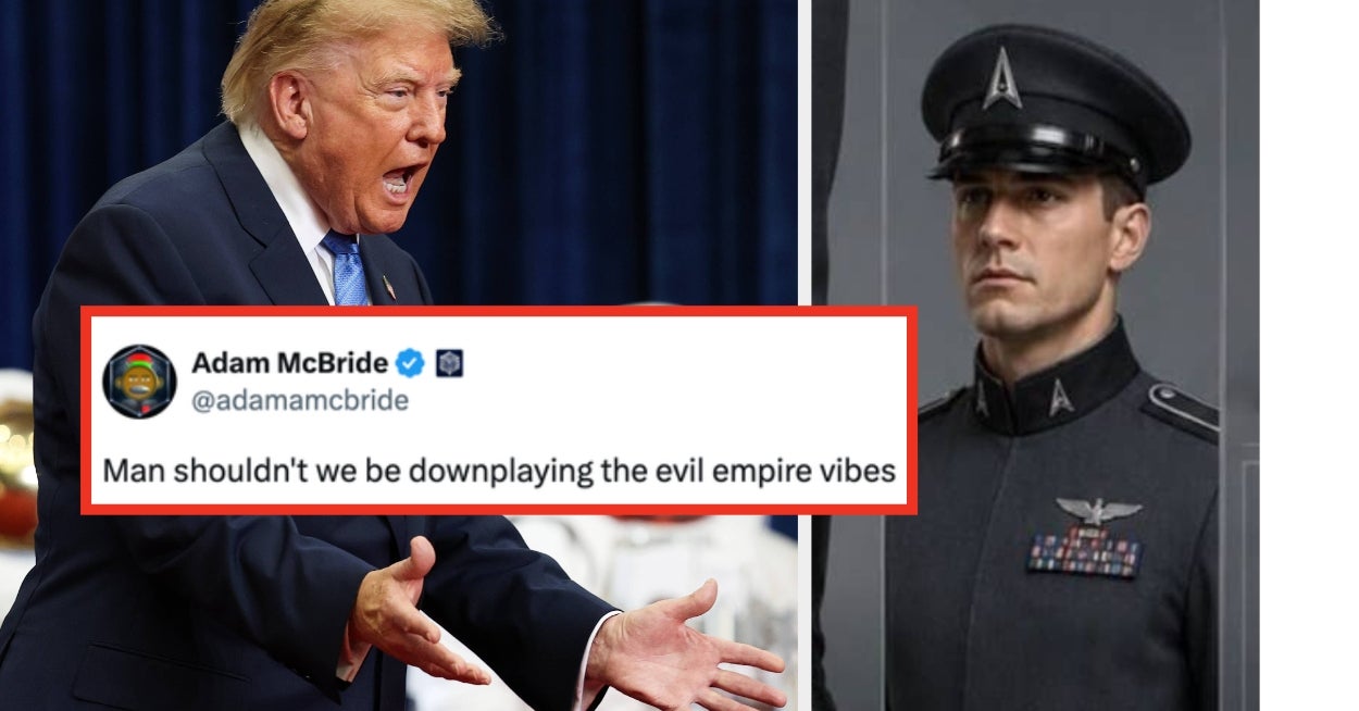What Donald Trump's New Space Uniforms Look Like