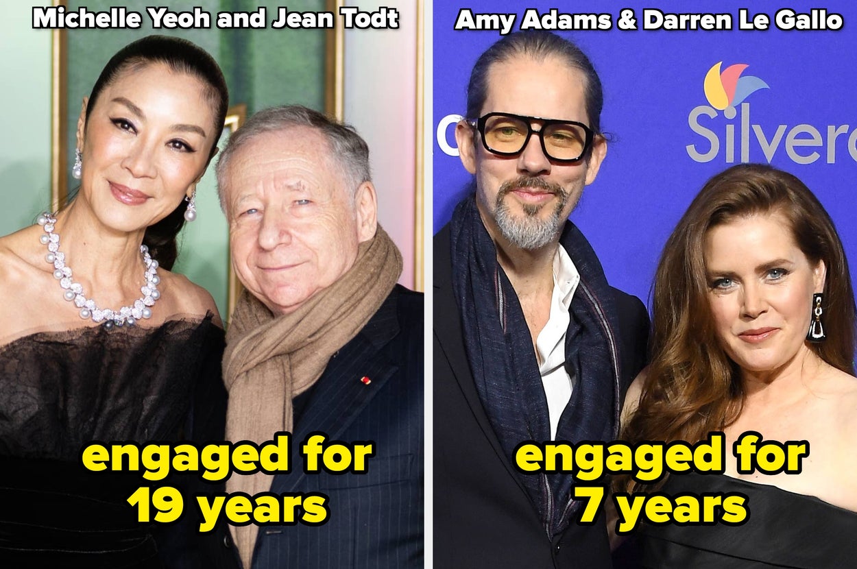 17 Celeb Couples Who Were Engaged 5+ Years Before Finally Tying The Knot…Or Breaking Up Forever