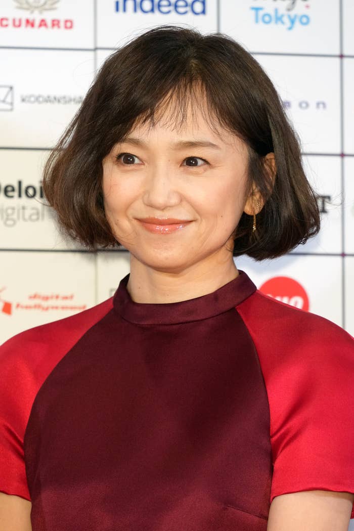 永作博美さん（時事通信フォト）