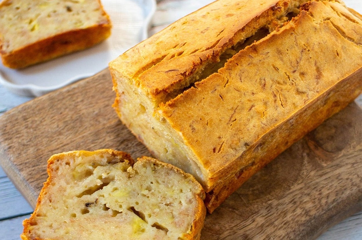 腸活バナナケーキ