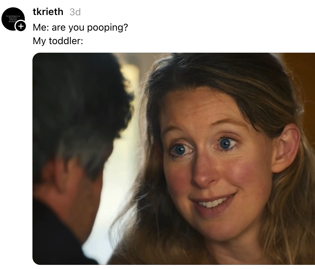 Et meme med en person som smiler klosset, med teksten