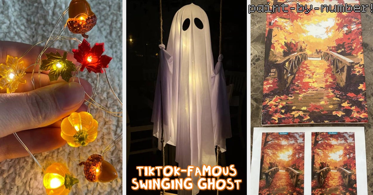36 Cheap Fall Decor Finds For Your Halloween Budget
