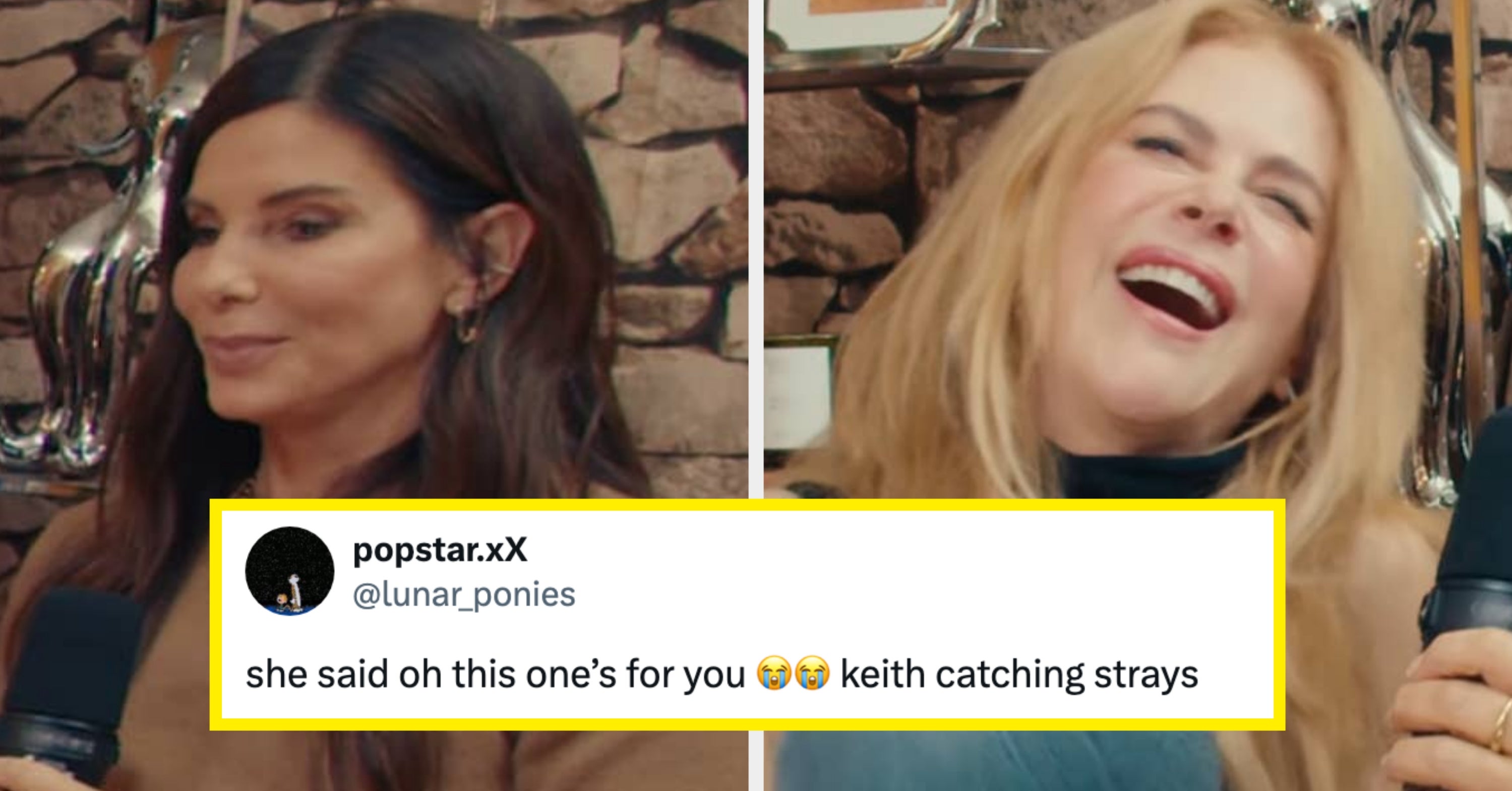 People Are Accusing Sandra Bullock Of Shading Keith Urban With This “Messy” Comment, And Nicole Kidman's Reaction Says It All