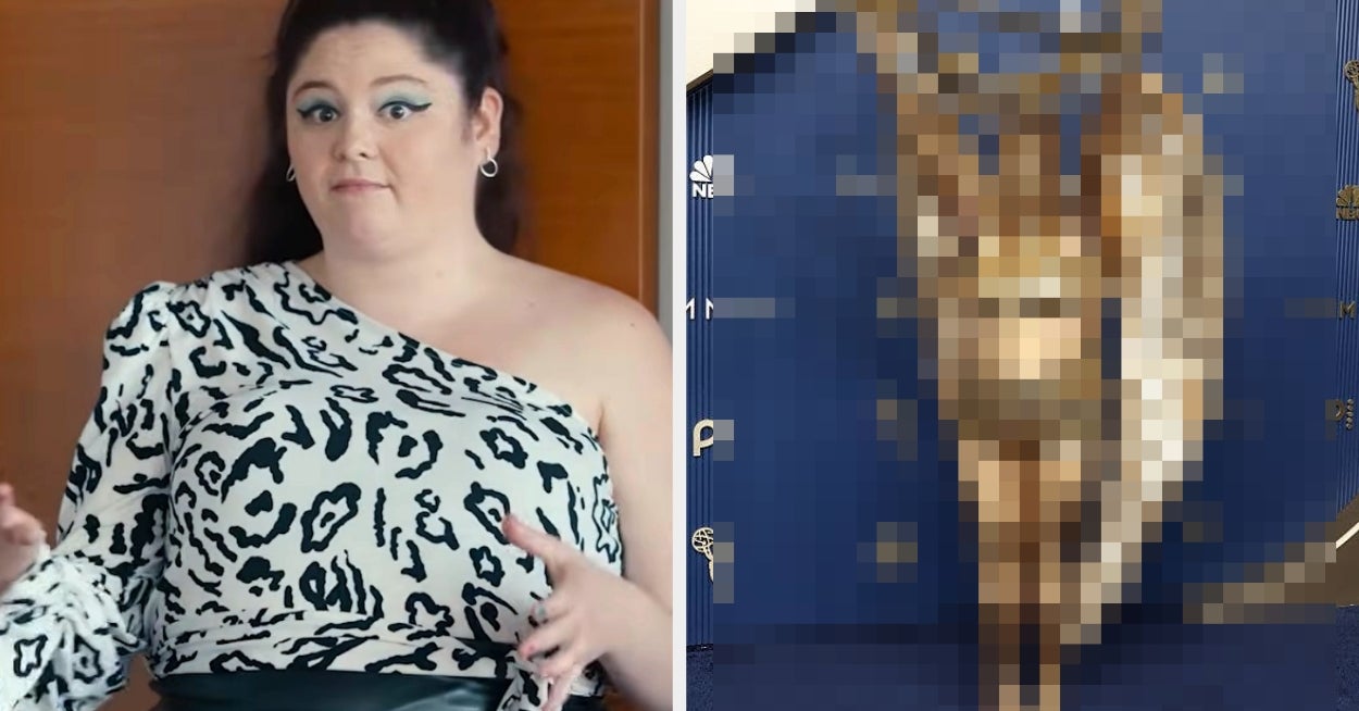 This Emmy Nominee Dressed Up As An ACTUAL Emmy Award On The Red Carpet, And The Look Needs To Be Seen To Be Believed