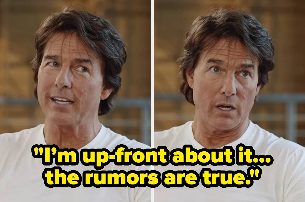 Tom Cruise Addressed The Longstanding “Rumors” About His “Intense” Behavior, And I Wasn’t Expecting This Level Of Honesty