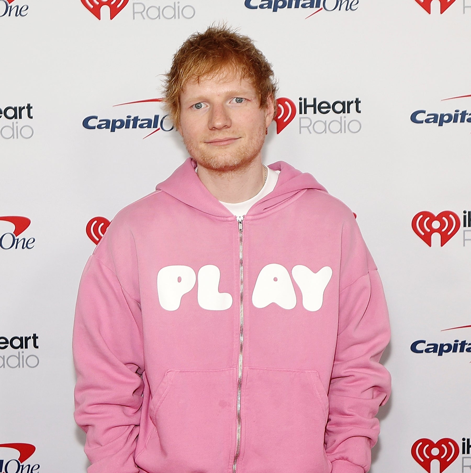 Ed Sheeran på et mediearrangement