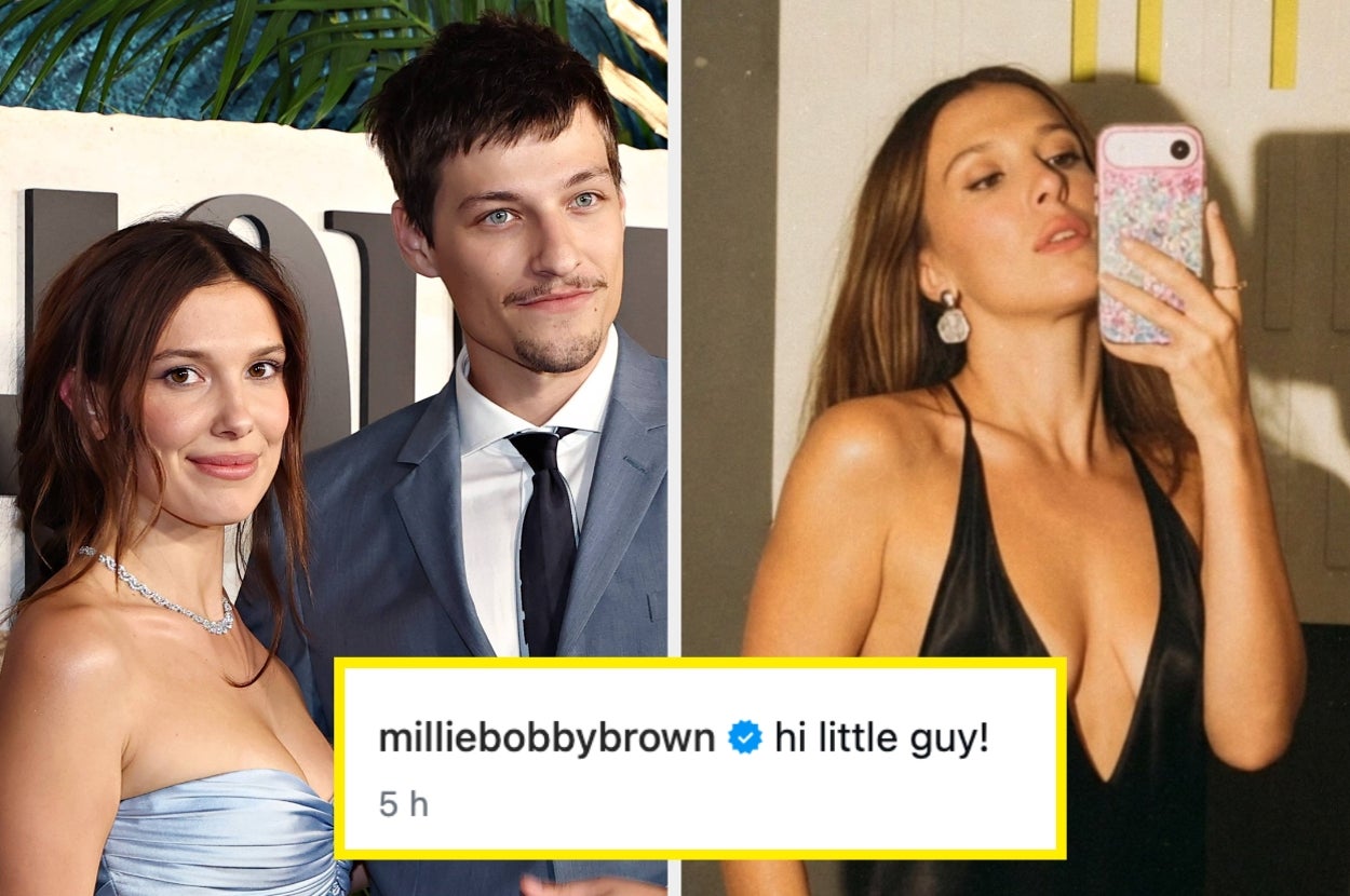 Millie Bobby Brown Shared A First Glimpse At Her Second Child As She Confirmed Reports That She And Jake Bongiovi Have Welcomed Another Baby