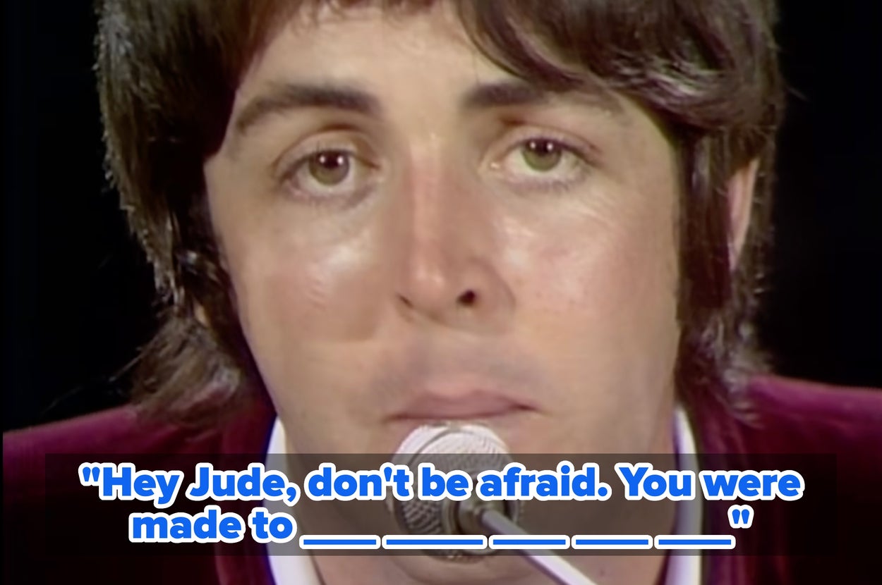 If You Can Fill In The Lyrics To These Classic Songs, You’re An Old Soul