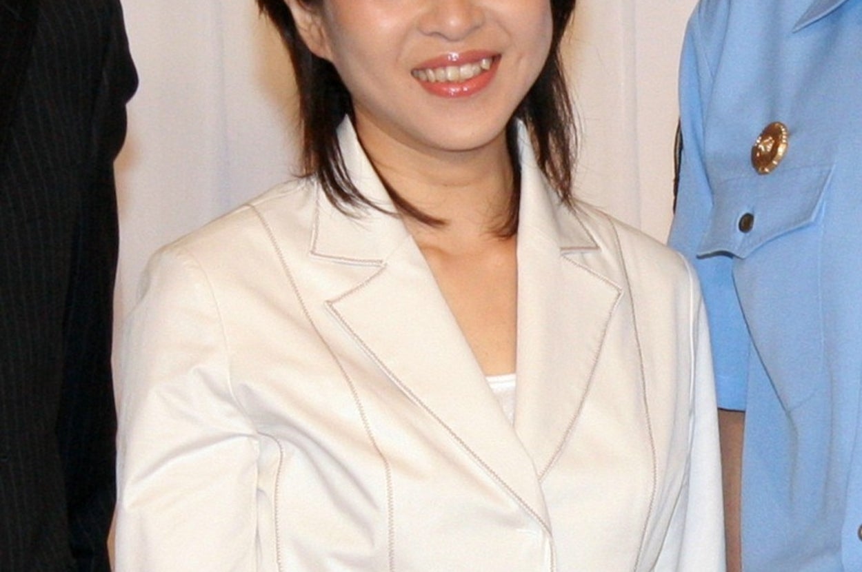 松本明子さん / 2005年撮影（時事）