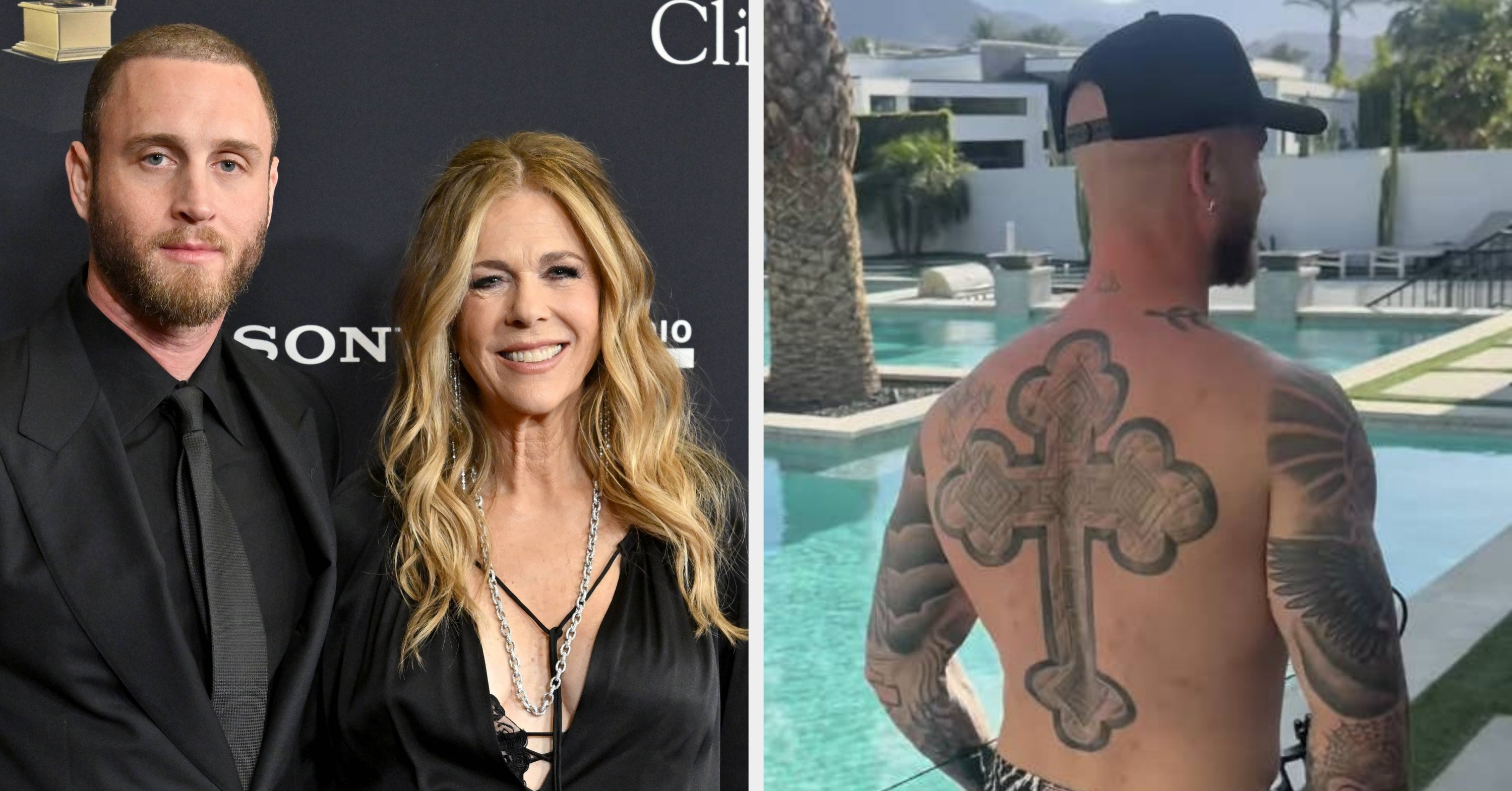 Rita Wilson Is Being Branded The “Boy Mom Final Boss” After She Unveiled A Massive Back Tattoo Matching With Her Son, Chet Hanks — And I Need To Know If This Is Real