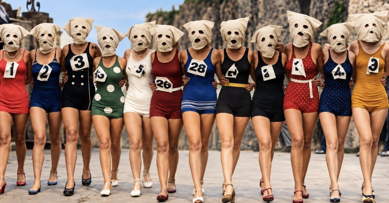 A Swimsuit Contest With Bags Over The Contestants’ Heads And 49 More Disturbing History Facts That Are Regrettably True