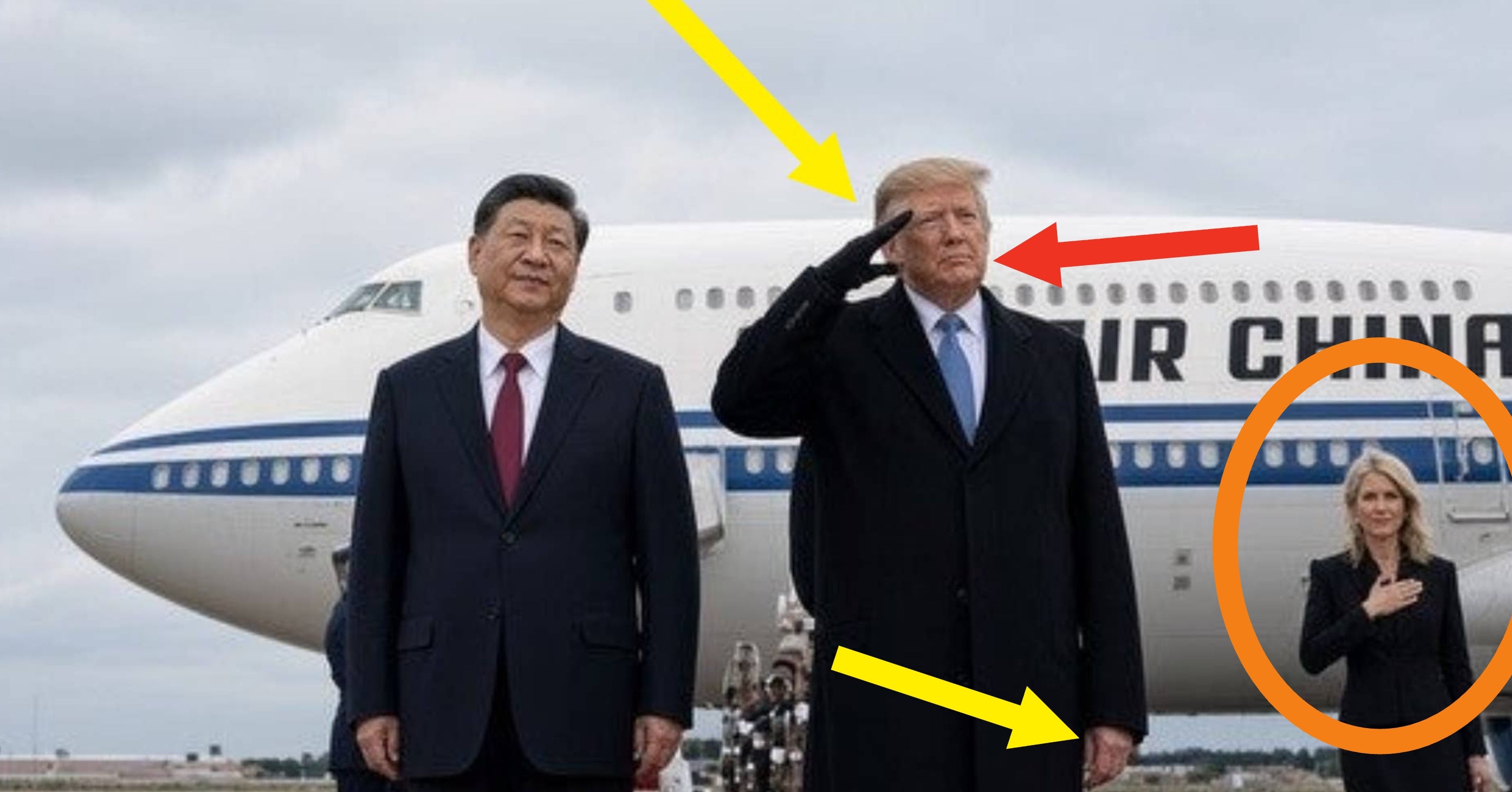 Trump Posted This Photo With Xi Jinping, But People Noticed Something Was Very, Very Off
