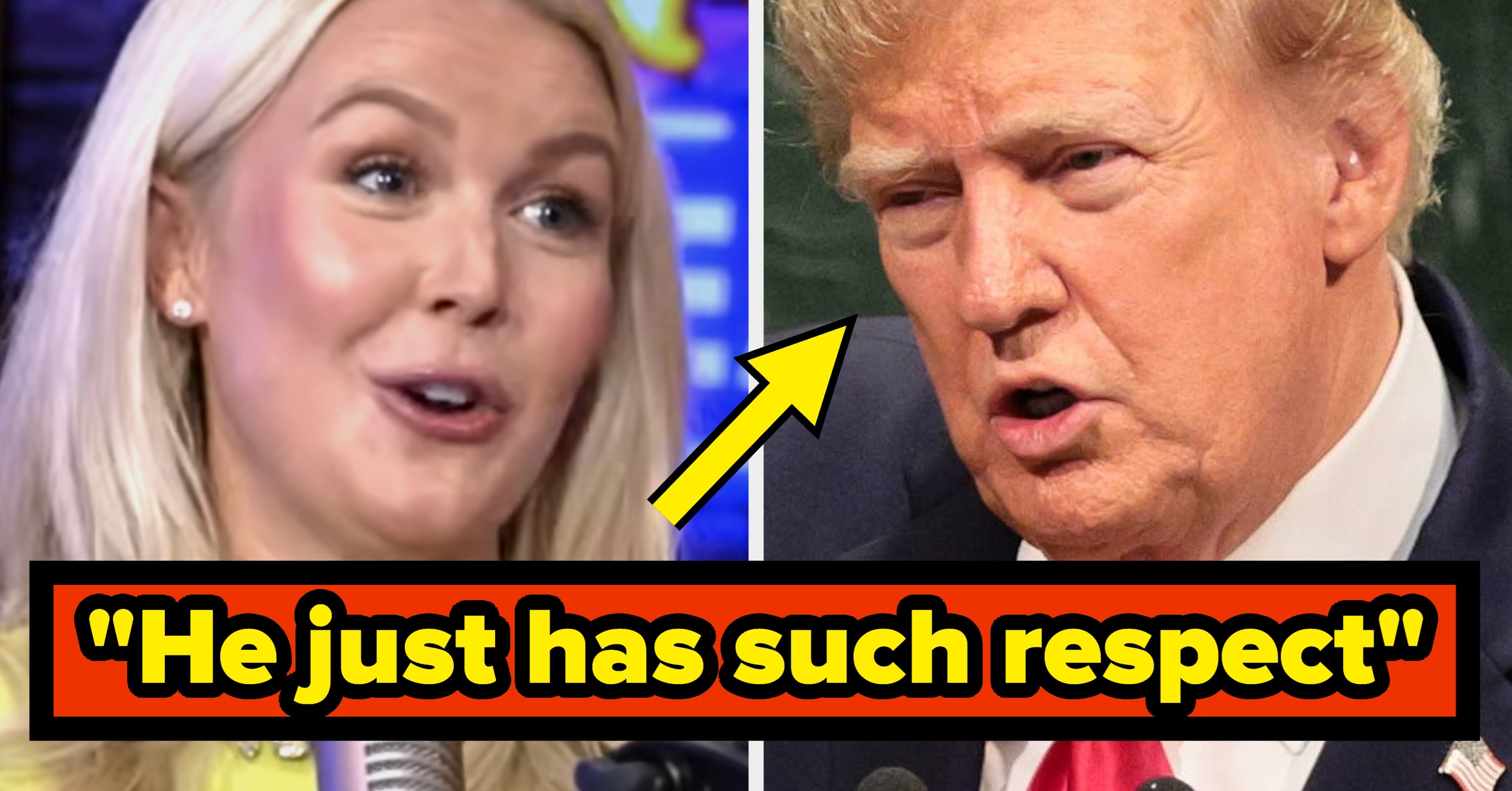 Karoline Leavitt über Trumps Respekt vor Frauen