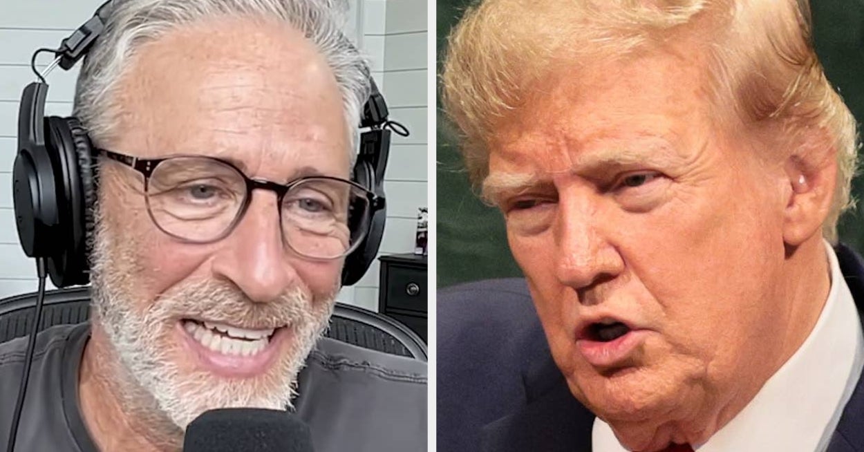 Jon Stewart Dropped 1 Trump-Friendly Pitch To Stop Him From "F**king Our Country Up"